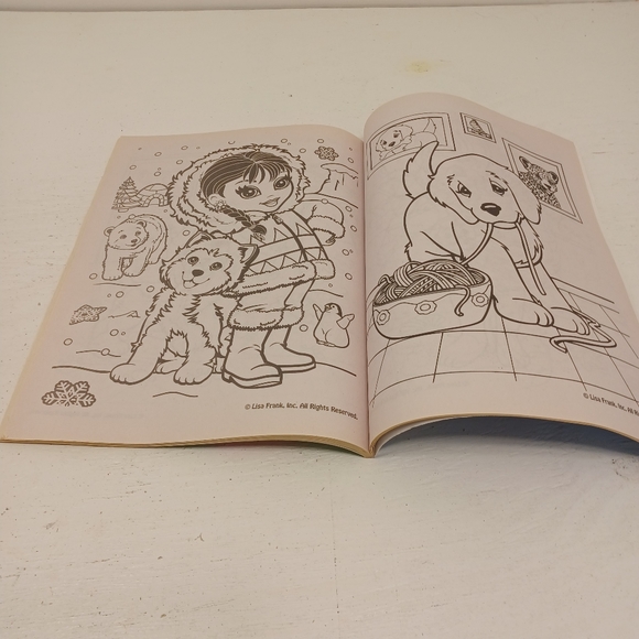 Lisa Frank giant coloring activity book. Fun with friends - Picture 5 of 5